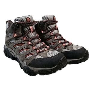 Merrell Moab Womens 7 Casual Hiking Boots Mid Waterproof J88790 Bungee Cord